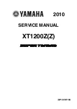 Preview for 1 page of Yamaha XT1200Z(Z) 2010 Service Manual