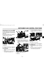 Preview for 41 page of Yamaha Xt1200ZB Owner'S Manual