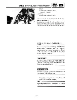 Preview for 108 page of Yamaha XT225-D-G Service Manual