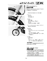 Предварительный просмотр 113 страницы Yamaha XT225-D-G Service Manual