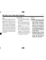 Preview for 88 page of Yamaha XT225C Owner'S Manual