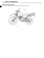 Предварительный просмотр 18 страницы Yamaha XT225P(C) Owner'S Manual