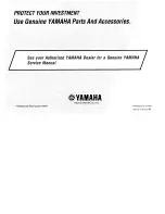 Предварительный просмотр 108 страницы Yamaha XT225P(C) Owner'S Manual