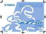 Yamaha XT250 2021 Owner'S Manual preview
