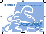 Yamaha XT250 2024 Owner'S Manual preview