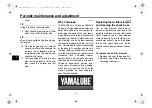 Preview for 54 page of Yamaha XT250 2024 Owner'S Manual