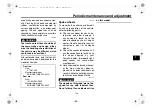 Preview for 59 page of Yamaha XT250 2024 Owner'S Manual