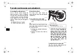 Preview for 64 page of Yamaha XT250 2024 Owner'S Manual