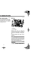 Preview for 36 page of Yamaha XT250 Owner'S Manual