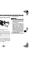 Preview for 61 page of Yamaha XT250 Owner'S Manual