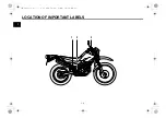 Предварительный просмотр 10 страницы Yamaha XT250L 2014 Owner'S Manual