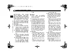 Предварительный просмотр 8 страницы Yamaha XT250W Owner'S Manual