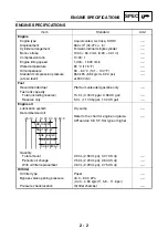 Предварительный просмотр 29 страницы Yamaha XT660 2004 Service Manual