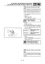 Предварительный просмотр 99 страницы Yamaha XT660 2004 Service Manual