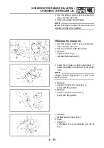 Предварительный просмотр 106 страницы Yamaha XT660 2004 Service Manual