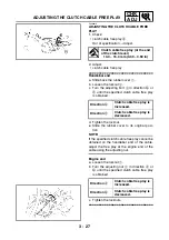 Предварительный просмотр 109 страницы Yamaha XT660 2004 Service Manual