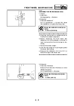 Предварительный просмотр 153 страницы Yamaha XT660 2004 Service Manual