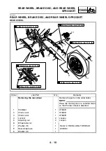 Предварительный просмотр 157 страницы Yamaha XT660 2004 Service Manual