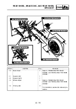 Предварительный просмотр 158 страницы Yamaha XT660 2004 Service Manual