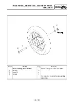 Предварительный просмотр 160 страницы Yamaha XT660 2004 Service Manual