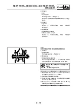 Предварительный просмотр 162 страницы Yamaha XT660 2004 Service Manual