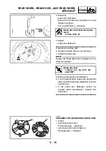 Предварительный просмотр 163 страницы Yamaha XT660 2004 Service Manual