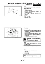 Предварительный просмотр 164 страницы Yamaha XT660 2004 Service Manual