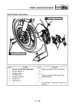 Предварительный просмотр 167 страницы Yamaha XT660 2004 Service Manual