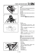 Предварительный просмотр 171 страницы Yamaha XT660 2004 Service Manual