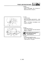 Предварительный просмотр 185 страницы Yamaha XT660 2004 Service Manual