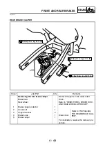 Предварительный просмотр 190 страницы Yamaha XT660 2004 Service Manual