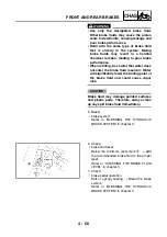 Предварительный просмотр 197 страницы Yamaha XT660 2004 Service Manual