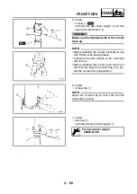 Предварительный просмотр 207 страницы Yamaha XT660 2004 Service Manual