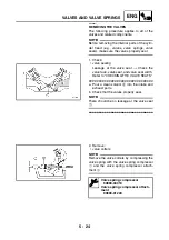 Предварительный просмотр 264 страницы Yamaha XT660 2004 Service Manual