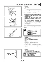 Предварительный просмотр 266 страницы Yamaha XT660 2004 Service Manual