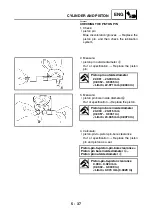 Предварительный просмотр 277 страницы Yamaha XT660 2004 Service Manual