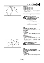 Предварительный просмотр 285 страницы Yamaha XT660 2004 Service Manual