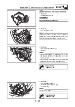 Предварительный просмотр 305 страницы Yamaha XT660 2004 Service Manual