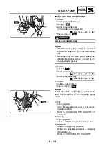 Предварительный просмотр 341 страницы Yamaha XT660 2004 Service Manual