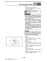 Preview for 194 page of Yamaha XT660R 2004 Service Manual