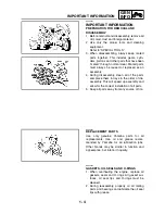 Предварительный просмотр 15 страницы Yamaha XT660R Service Manual