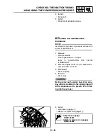 Предварительный просмотр 102 страницы Yamaha XT660R Service Manual