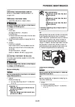 Предварительный просмотр 86 страницы Yamaha XTZ690 2020 Service Manual