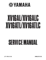 Предварительный просмотр 1 страницы Yamaha XV16AL Service Manual