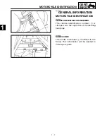 Предварительный просмотр 7 страницы Yamaha XV16AL Service Manual