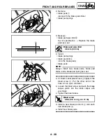 Предварительный просмотр 205 страницы Yamaha XV1700P Service Manual