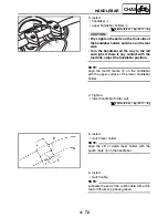 Предварительный просмотр 249 страницы Yamaha XV1700P Service Manual