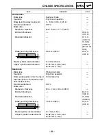 Preview for 15 page of Yamaha XV17ASS(C) Supplementary Service Manual