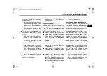 Предварительный просмотр 11 страницы Yamaha XV17ASZ Owner'S Manual