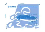 Yamaha XV17AWZ Owner'S Manual preview